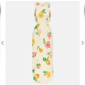 ISO Alémais Scarlett Midi Dress Floral - UK 8/US 4